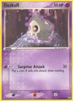 Duskull 50/108 Common card from Power Keepers