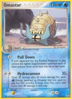 Omastar 20/108 Rare card from Power Keepers