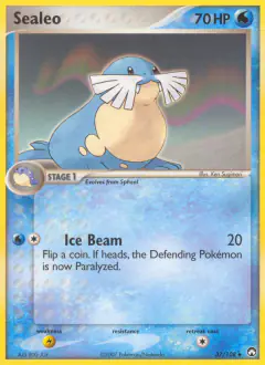 Sealeo 37/108 Uncommon card from Power Keepers
