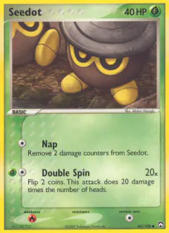 Seedot 60/108 Common card from Power Keepers
