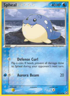 Spheal 65/108 Common card from Power Keepers