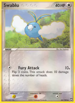 Swablu 66/108 Common card from Power Keepers