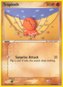 Trapinch 68/108 Common card from Power Keepers