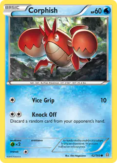 Corphish 42/160 Common card from Primal Clash