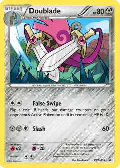 Doublade 99/160 Uncommon card from Primal Clash