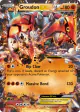 Groudon-EX 85/160 Rare Holo EX card from Primal Clash