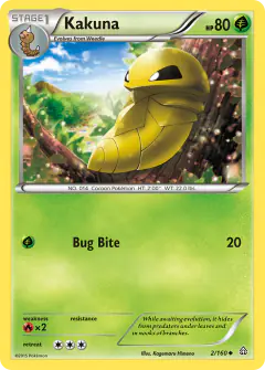 Kakuna 2/160 Uncommon card from Primal Clash