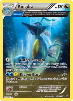 Kingdra 108/160 Rare Holo card from Primal Clash