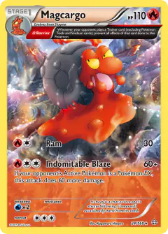 Magcargo 24/160 Rare card from Primal Clash
