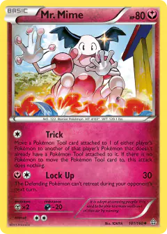 Mr. Mime 101/160 Uncommon card from Primal Clash