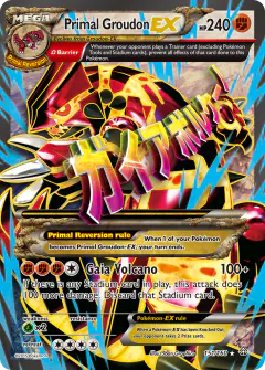 Primal Groudon-EX 151/160 Rare Ultra card from Primal Clash