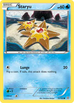Staryu 32/160 Common card from Primal Clash