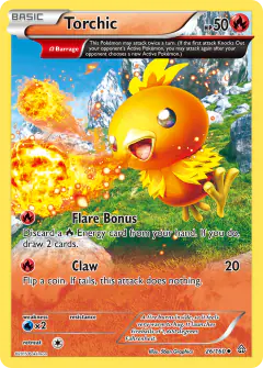 Torchic 26/160 Uncommon card from Primal Clash