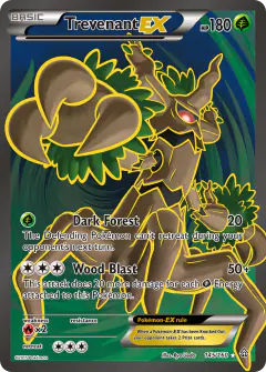 Trevenant-EX 145/160 Rare Ultra card from Primal Clash