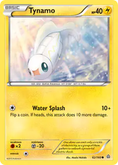 Tynamo 62/160 Common card from Primal Clash
