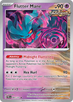 Flutter Mane 043/131 Rare card from Prismatic Evolutions