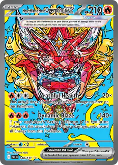 Hearthflame Mask Ogerpon ex 148/131 Special Illustration Rare card from Prismatic Evolutions