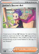 Janine's Secret Art 112/131 Uncommon card from Prismatic Evolutions