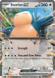 Snorlax ex 076/131 Double Rare card from Prismatic Evolutions