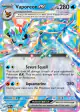 Vaporeon ex 023/131 Double Rare card from Prismatic Evolutions