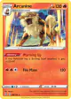Arcanine 028/192 Rare card from Rebel Clash
