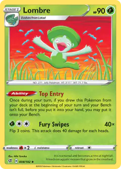 Lombre 008/192 Uncommon card from Rebel Clash