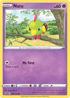 Natu 076/192 Common card from Rebel Clash