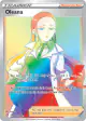 Oleana 202/192 Rare Rainbow card from Rebel Clash