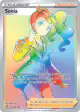 Sonia 203/192 Rare Rainbow card from Rebel Clash
