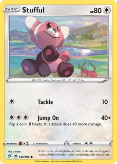 Stufful 149/192 Common card from Rebel Clash