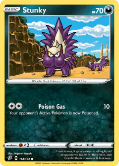Stunky 114/192 Common card from Rebel Clash