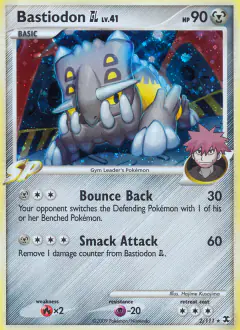 Bastiodon GL 2/111 Rare Holo card from Rising Rivals