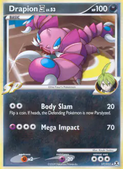 Drapion E4 17/111 Rare card from Rising Rivals