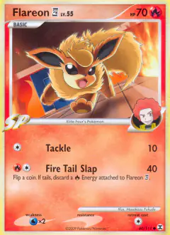 Flareon E4 60/111 Common card from Rising Rivals