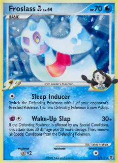 Froslass GL 6/111 Rare Holo card from Rising Rivals