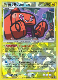 Frost Rotom LV.46 RT2 Rare card from Rising Rivals