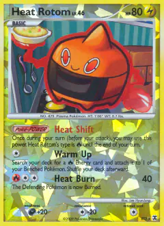 Heat Rotom LV.46 RT3 Rare card from Rising Rivals