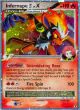 Infernape E4 LV.X 108/111 Rare Holo LV.X card from Rising Rivals