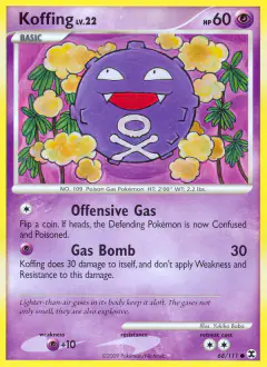 Koffing 68/111 Common card from Rising Rivals