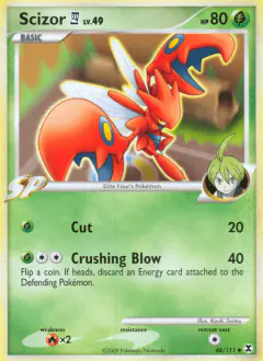 Scizor E4 48/111 Uncommon card from Rising Rivals