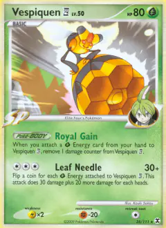 Vespiquen E4 35/111 Rare card from Rising Rivals