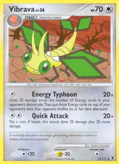 Vibrava 53/111 Uncommon card from Rising Rivals