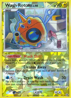 Wash Rotom LV.46 RT5 Rare card from Rising Rivals