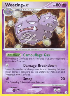 Weezing 87/111 Common card from Rising Rivals