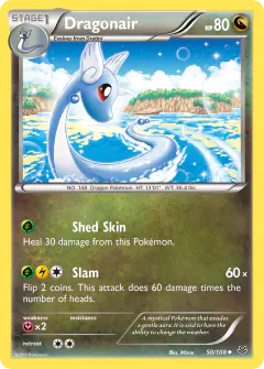 Dragonair 50/108 Uncommon card from Roaring Skies
