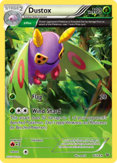 Dustox 8/108 Rare card from Roaring Skies