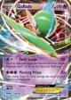 Gallade-EX 34/108 Rare Holo EX card from Roaring Skies