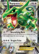 Rayquaza-EX 75/108 Rare Holo EX card from Roaring Skies