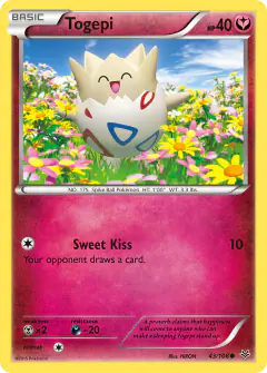 Togepi 43/108 Common card from Roaring Skies