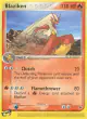 Blaziken 15/109 Rare card from Ruby & Sapphire